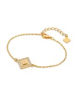 Guy Laroche Eva bracelet for women steel gold