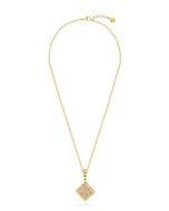 Guy Laroche Vivienne necklace for women gold with crystal