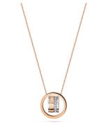 Cerruti 1881 HALO ladies necklace steel rose gold