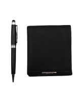 Cerruti 1881 accessories set box for men black - 2pcs 