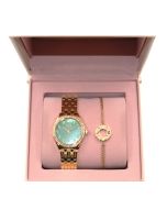 DICI Milano Women's Watch Set with green Dial 