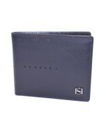 Saint Honore Navy Blue Leather Wallet 6cc For Men 