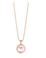 Just Cavalli ladies necklace steel rose gold with MOP 