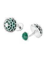 Montblanc Meisterstuck Cufflinks with Malachite stone