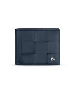 Saint Honore men wallet 8cc with blue leather 