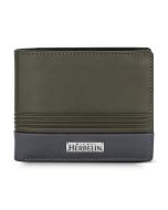 Michel Herbelin Slim Wallet Olive Stone 8 Cards