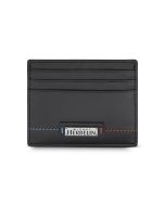 Michel Herbelin Credit Card Case Black Leather 