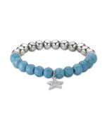 Police bracelet for women with beads