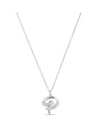 Police FLAKE ladies necklace steel silver with crystal