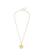 Police QUILT ladies necklace steel gold with MOP