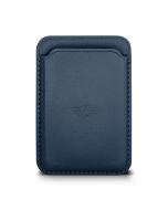 Police ANTIQ card holder for men with blue leather 