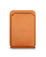 Police ANTIQ card holder for men with light brown leather