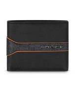 Police STROKE black and red leather wallet for men 6cc