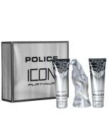 POLICE ICON PLATINUM GIFT SET FOR MEN 3PCS