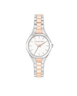 Trussardi METROPOLITA ladies watch steel rose gold , Silver 