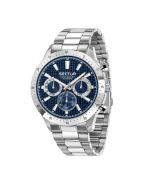 Sector 270 Quartz Watch For Men Silver , Blue
