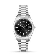 Philip watch CARIBE ladies watch steel silver , Black