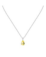 Morellato TESORI ladies necklace with yellow drops crystal