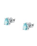 Morellato TESORI ladies earring silver with blue crystal