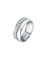 Morellato Bagliori Ring For Women Silver With Crystal size 16