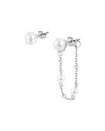 Morellato PERLE ladies earring steel silver with MOP