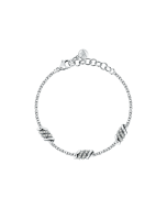 Morellato TORCHON bracelet for women silver , Crystal