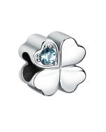 Morellato women charms steel silver with light blue crystal