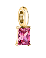 Morellato woman charm drops steel gold , Burgundy