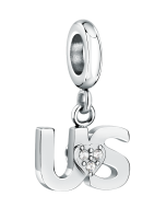 Morellato Heart woman charm steel silver with crystal