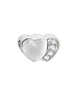 Morellato Heart Drops Charms For Women Silver / Crystal