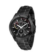 Sector 670 Quartz chronograph watch for men steel black