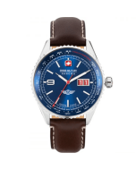 Swiss Military Hanowa Afterburn Watch Brown Leather
