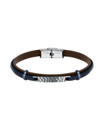 Sector BANDY gent bracelet black , Brown leather size 210m