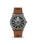 Timberland Northbridge Men Watch Grey , Brown Leather