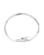 Trussardi T-HERITAGE ladies necklace steel silver size 115MM