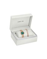 Cerruti 1881 ladies watch set with 2 pcs steel rose gold
