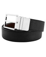 Dunhill Leather belt - Black/Brown leather size 35MM