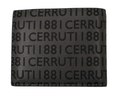 Cerruti 1881 men leather wallet 8cc grey 
